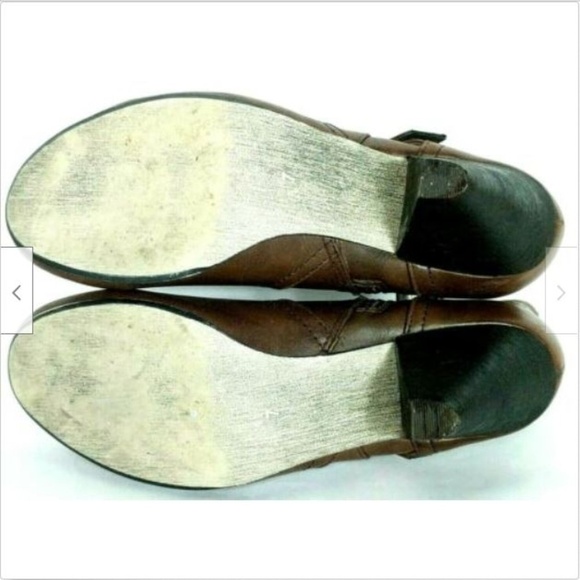 Steve Madden Women's Viccee Brown Leather Boots 7M - Picture 8 of 8